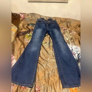 Classic Blue Flare Jeans for Women for the tall girls